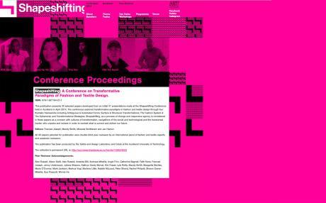 2014 04 Webpage for Shapeshifting Conference Proceedings 