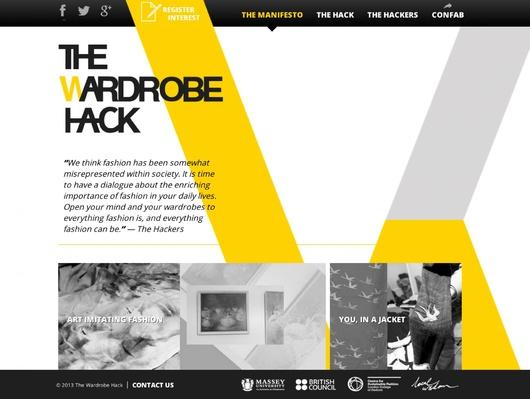 The Wardrobe Hack and Uncatwalk digital platforms of action and services for positive engagement with clothing